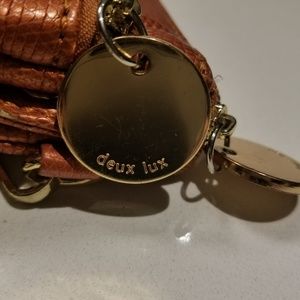 Deux lux NEW orange wallet
